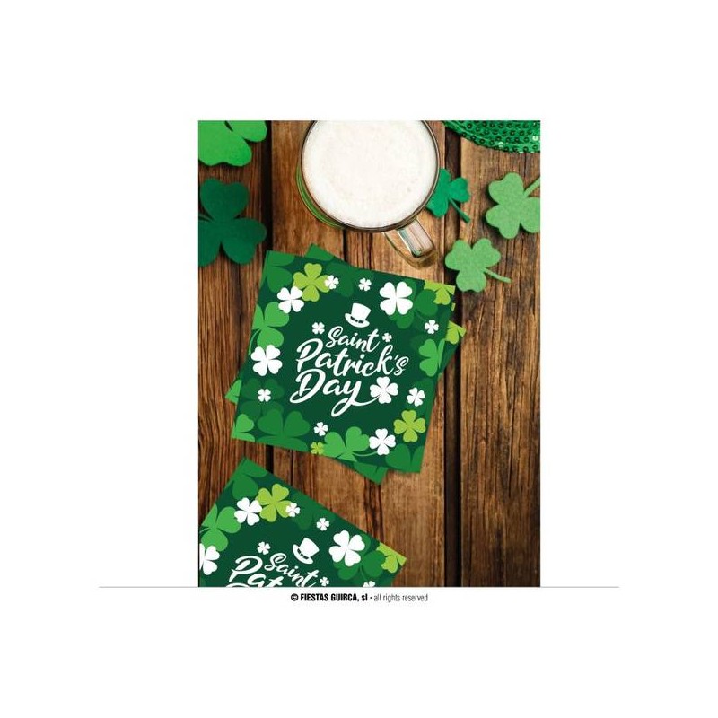 TOVAGLIOLI ST.PATRICK 33x33cm 20pz