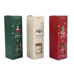 PROFUMATORE D'AMBIENTE C/STECCHI 100ml NATALIZIO 3ass.ti 1pz