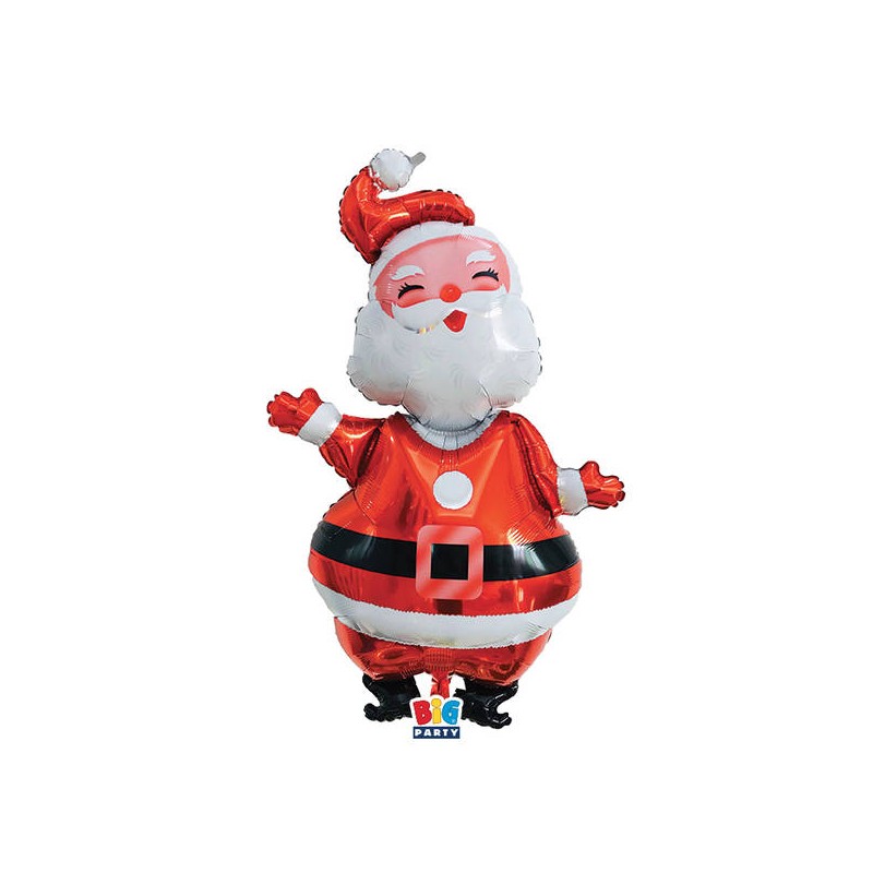 PALLONE MYLAR MAXI 70x120cm SANTA CLAUS