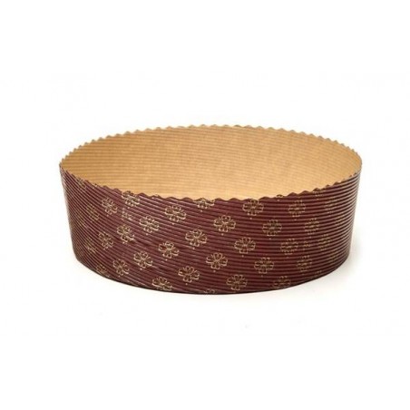 FORMA COTTURA PANETTONE BASSO 750gr ø185x65mm 65PZ