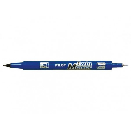 PENNARELLO PILOT MARKER TWIN BEGREEN BLU 0,3-0,5mm