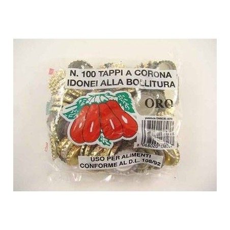 TAPPI CORONA BUSTA 100 PEZZI