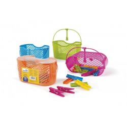 CESTELLO PORTAMOLLETTE + 15 MOLLETTE