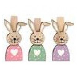 MOLLETTINE CONIGLIO 2,5x4,5cm 9pz