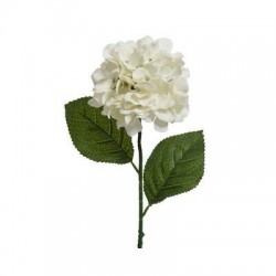 FIORE ORTENSIA BIANCA PLASTICA H.66cm 1pz