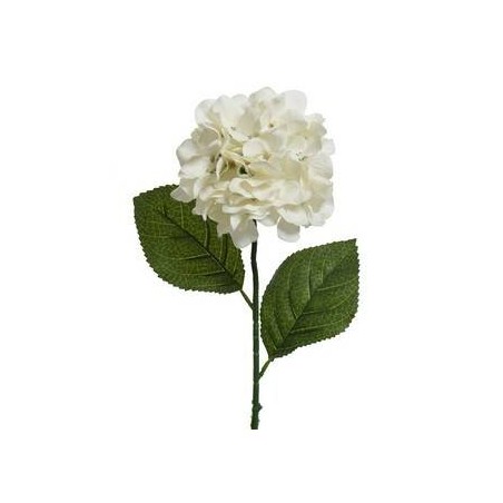 FIORE ORTENSIA BIANCA PLASTICA H.66cm 1pz