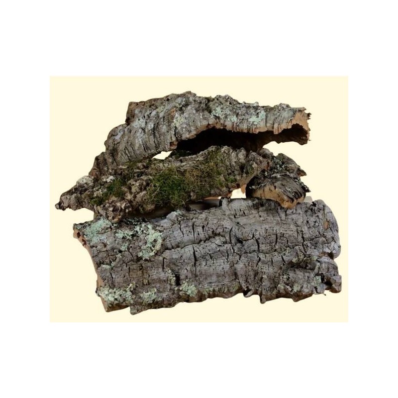 CORTECCIA SUGHERO NATURALE SFUSA AL KG (PEZZI INTERI)