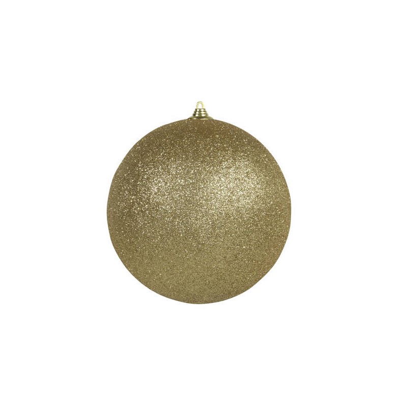 SFERE SPARKLING DARK GOLD Ø25cm 1pz