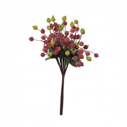 BOUQUET FROST BERRY MULTICOLOR 5 RAMI 30cm