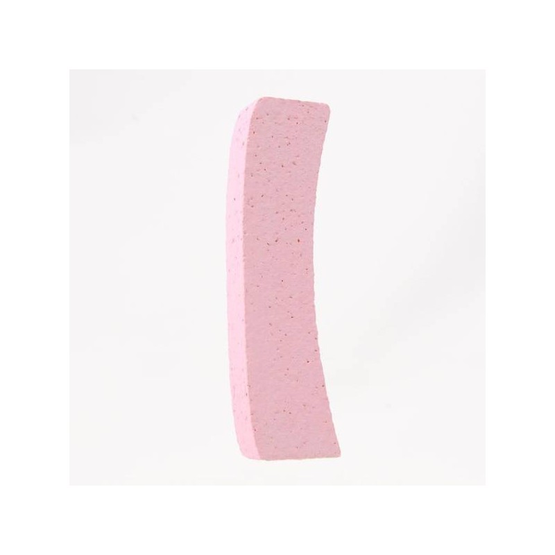 LETTERA POLISTIROLO PASTELLO mm120x90 I ROSA PASTELLO