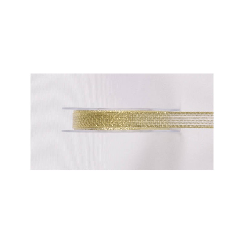 NASTRO BRILLANTE mm15x25mt COL.102 ORO