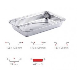 TEGLIA ALLUMINIO 2 PRZ 100pz R6G CONTITAL