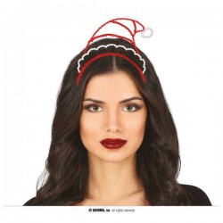 CERCHIETTO METALLICO CAPPELLO BABBO NATALE