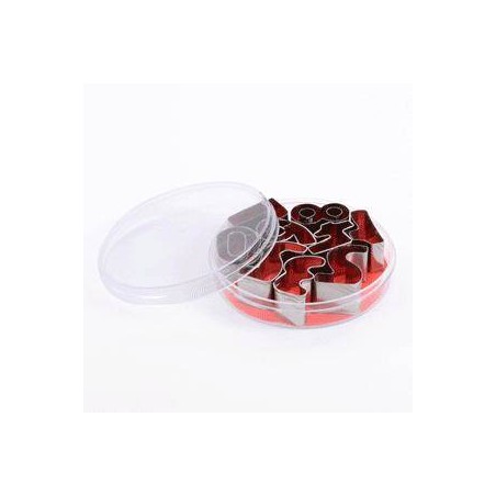 SET STAMPINI NUMERI METALLO MODECOR(9pz) ART.30308