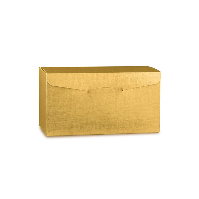 SCATOLA SEGRETO 4 BOTTIGLIE 32,5x17,5x18cm FIBRA ORO