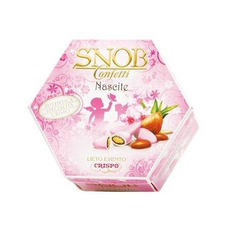 CONFETTI SNOB LIETO EVENTO IMB. SING. ROSA 500gr
