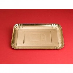 VASSOI CARTONE ORO RETTANGOLARI 5=4S 29x19cm 10kg