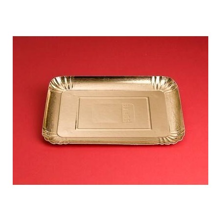 VASSOI CARTONE ORO RETTANGOLARI 5=4S 29x19cm 10kg