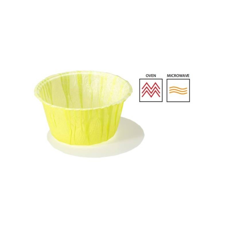 PIROTTINI MUFFIN 45x34mm VERDE 200pz