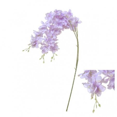 RAMO DI GLICINE LILLA 88cm
