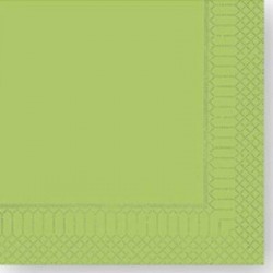 TOVAGLIOLI 24x24cm D.V. VERDE MELA 100pz FATO