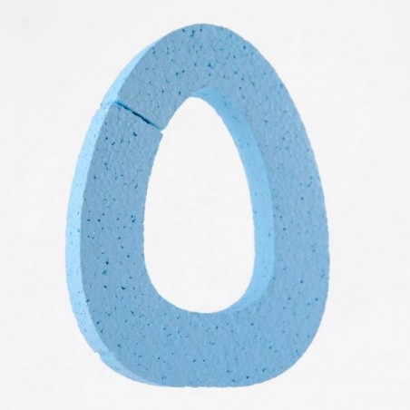 LETTERA POLISTIROLO PASTELLO mm120x90 O CELESTE