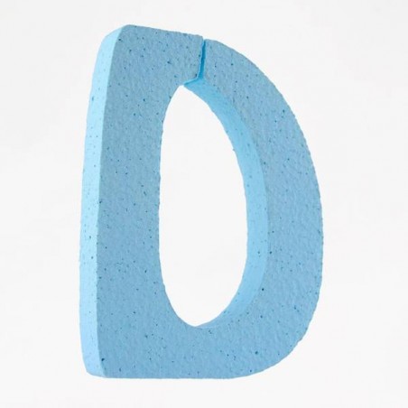 LETTERA POLISTIROLO PASTELLO mm120x90 D CELESTE