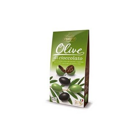 OVETTI CONFETTATI GOURMET ASTUCCIO 150gr OLIVE AL CIOCCOLATO