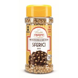 SFERE DI ZUCCHERO ORO 95gr MY SWEET CAKE