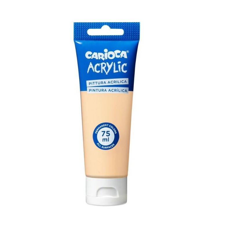 TEMPERA ACRILICA CARIOCA 75ml ROSA SALMONE