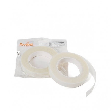 NASTRO PER STELI BIANCO 12mm 27mt DECORA