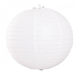 LANTERNA IN CARTA BIANCO ø35cm