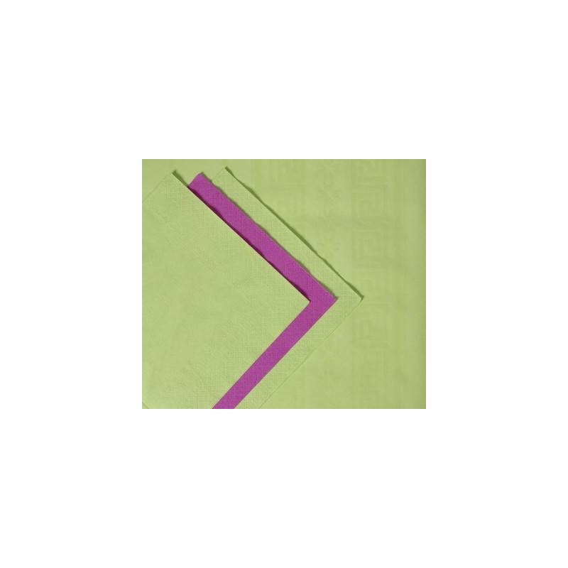 TOVAGLIOLI 40x40cm D.V. VERDE MELA 50pz FATO