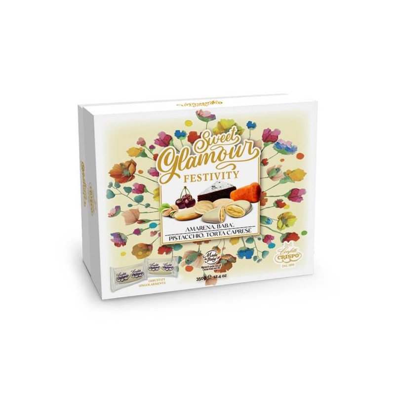 CONFETTI FESTIVITY SWEET GLAMOUR 350gr BIANCO