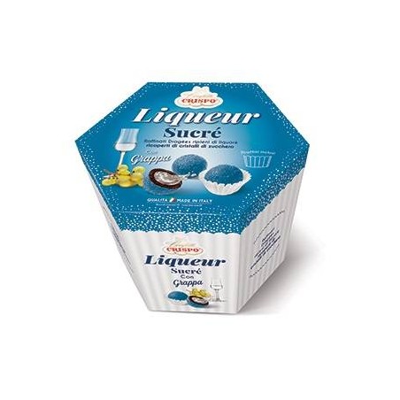 LIQUEUR SUCRè DRAGEES GRAPPA 500gr C/GRANELLA BLU