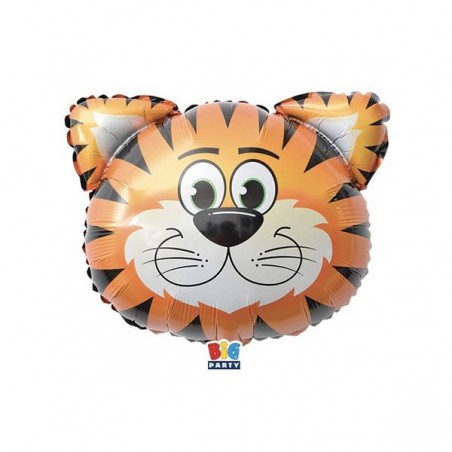 PALLONE MYLAR TIGRE 49x49cm