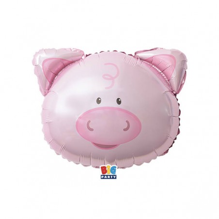 PALLONE MYLAR MAIALE 46x44cm