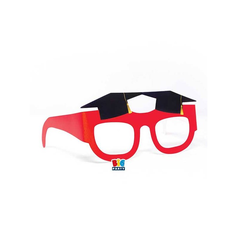 OCCHIALINI IN CARTA LAUREA GLAMOUR 6pz