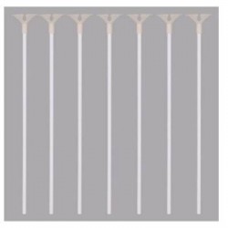 STECCHE PER PALLONCINI H. 30cm BIODEGRADABILI 25pz