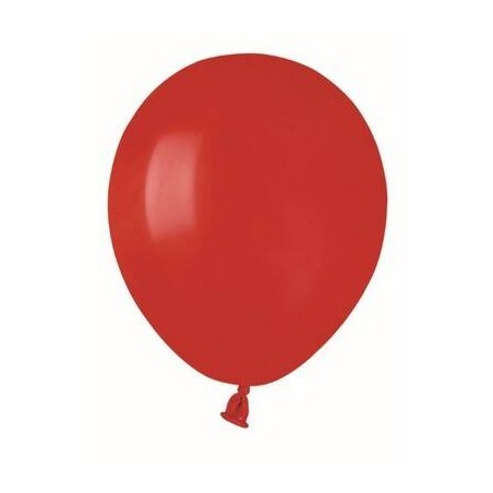 PALLONCINI COLOR 5 12cm ROSSO 100pz