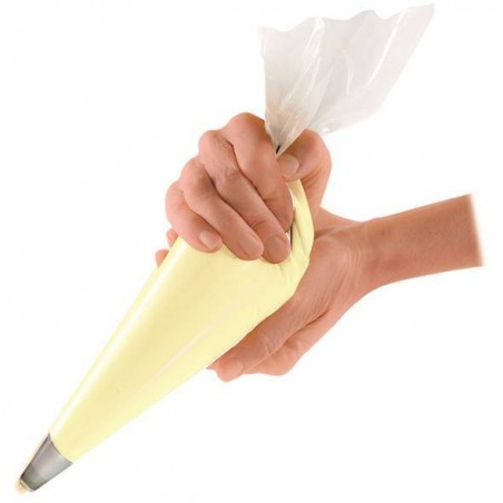 SAC A POCHE MONOUSO 46x23cm TRASPARENTE 100PZ CROWN CHEF