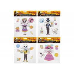 VETROFANIA DAY OF THE DEAD 20x20cm