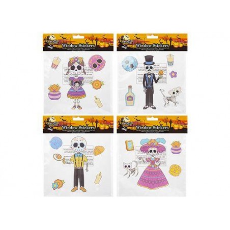 VETROFANIA DAY OF THE DEAD 20x20cm