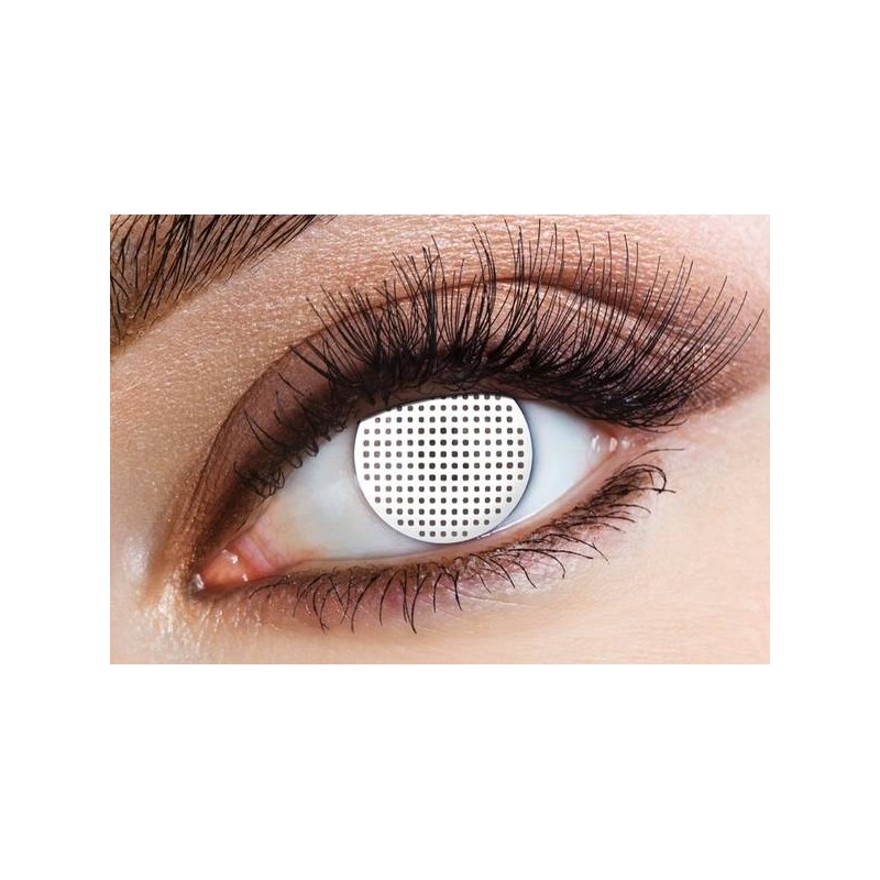 LENTI A CONTATTO GIORNALIERE WHITE MESH