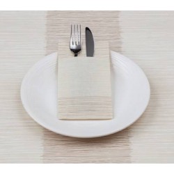 TOVAGLIOLI 40x40cm QUICK POCKET AIRLAID MILLERIGHE SABBIA 40pz FATO