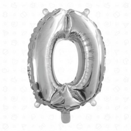 PALLONE MYLAR N°0 40cm SILVER