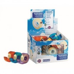 NASTRO ADESIVO mm19x25mt C/DISPLAY KING