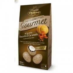 OVETTI CONFETTATI GOURMET ASTUCCIO 150gr BISCOTTO&CARAMELLO