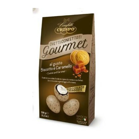 OVETTI CONFETTATI GOURMET ASTUCCIO 150gr BISCOTTO&CARAMELLO