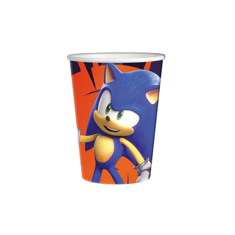 BICCHIERI CARTA 250ml SONIC PRIME 8pz
